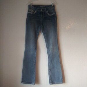 Grace In LA women's size 28 Easy Fit medium wash jeans